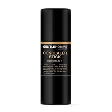 Gentlehomme Men's Concealer Stick with Brush for Dark Circles Eraser, Medium