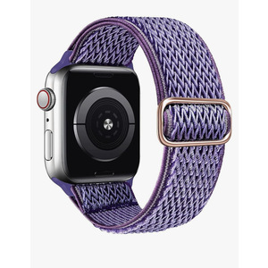 Stretchy Braided Solo Loop Compatible for Apple Watch Band 38mm 40mm 41mm 42mm 44mm 45mm 46mm 49mm Adjustable Elastic Nylon for iWatch Series 11 10 9 8 7 6 5 4 3 2 SE 3 SE 2 SE Ultra 3 Ultra 2 Ultra