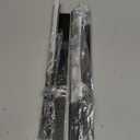 Stove Gap Covers,Stove Gap Filler Stainless Steel,13.8'' to 27.5'' Adjustable Length (2PCS),Range Trim Kit,Oven Stove Gap Guard Between Stovetop and Counter,Easy to Clean Heat Resistant, Black