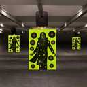 2 x Shooting Targets - 12x18 Inch Large Silhouette Paper Targets for Indoor/Outdoor Rifle, Pistol, Gun Practice