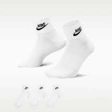 Nike Everyday Lightweight Training Ankle Socks (2 Pairs), Midnight Navy/White/White, Medium