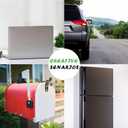 Newperlite Florida Flag Decal Sticker Car Emblem Florida Flag Car Decoration Accessories Chrome Shield for Truck Vehicles Cars, 2 Pack