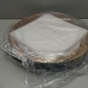 Bargeni 16.5 Inch LED Ceiling Light Fixture, Dimmable Flush Mount Matte Black With Gold Inside, 3000K/Warm White/30W, Modern Light Fixtures Mount for Bedroom, Outdoor, Foyer