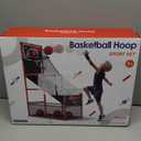 Basketball Arcade Game Indoor Outdoor, Kids Basketball Hoop with 4 Balls & Pump, Single Shot Basketball Game at Home, Carnival Games Sport Toys for Boys Girls Teens