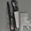 SKIMI Airflow Styler, Titanium Flat Iron Hair Straightener, Professional Curling Iron with Cooling Air Vents to Lock in Style, 5 Temps & Dual Voltage, Auto Off (Black & Blush Gold).