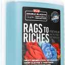 P & S PROFESSIONAL DETAIL PRODUCTS - Rags to Riches - Premium Microfiber Detergent, Deep Cleans and Restores, Safe on All Fabrics, Highly Concentrated, Next Generation Cleaning Technology (1 Quart) (32 Fl Oz (Pack of 1))