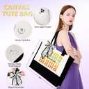 Suhctuptx Purple Gifts for Women, Birthday Gifts w/Canvas Tote Bag