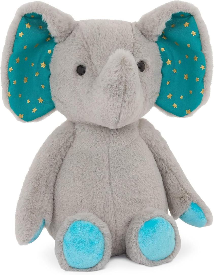 B. Toys  Plush Elephant Doll  Stuffed Animal Toy  Soft & Cuddly for All Ages  Machine Washable  Newborn +  Moony Miles