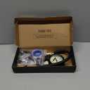 Tire Inflator with Pressure Gauge  Large Glow Dial, Swivel Air Chuck with Gauge and Air Compressor Accessories  100 PSI