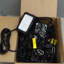 LED String Lights: 3 Prong 180w ETL Listed Bright Industrial Outdoor Temporary Lighting Hanging IP65 Waterproof 18AWG Wire Work Construction Light for Attic Jobsite Garage