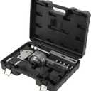 Torque Multiplier Tool, Compact Crankshaft Pulley Tool for Ford 1.0L EcoBoost (XC8055), Portable Engine Crankshaft Belt Pulley Removal Tool with Toolbox, Torque Multiplier Tool for Repairing