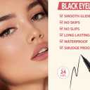 Eyebrow Pencil Kit, with Microblading Eyebrow Pen, Eyebrow Gel, Eyeliner, Eyebrow Brush, Eyebrow Pencils for Women, Waterproof, Smudge Proof, Long Lasting Makeup Formula - Soft Brown