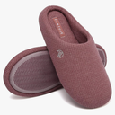 FANTURE nisex Men's Women's Memory Foam Slippers Comfort Cotton-Blend Closed Toe House Shoes Indoor Scuff-U419WMT029-2024-0606, Size 6.5-7
