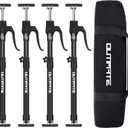 Third Hand Support Pole Heavy Duty, Cabinet Jacks for Installing Cabinets with 200 LBS Capacity and Expand from 23-3/5 to 45-3/10 in, 4-PC