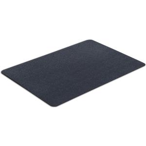 VersaTex Multi-Purpose Recycled PVC Floor Mat for Indoor or Outdoor Use, Utility Mat for Entryway, Tool Bench, Garage, Under-Sink, Patio, and Door Mat; 24" x 36", Black