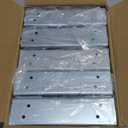 Stud Shoes for 2X Studs, 16-Gauge Galvanized Stud Shoes, 6.25" Height, 1.5" Width, Fits Up to 2 3/8" OD Pipes Thicker, Higher, IBC/IRC Code Compliant, Extra Durable (1.5" x 6.25" - 10 PCS)