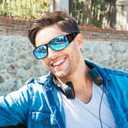 Polarized Sunglasses Fit Over Glasses for Men Women, Wrap Around Sun Glasses for Driving Fishing UV400 Protection