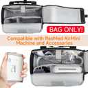 LEFORZ Travel Carrying Bag Compatible with ResMed AirMini/Z2 Auto CPAP Machine and Accessories,Portable Storage Organizer Case Fits for CPAP Equipment and Supplies(Bag Only)