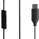 Skullcandy Jib USB-C Wired Earbuds with Noise Isolation, Inline Microphone Call and Track Control for iPhone Android, Ear Gel Sizes Included for Custom Fit - True Black