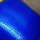 Solar Pool Cover 15 Ft Diameter Round Solar Blanket for Above Ground Inground Pools, Hot Tub SPA Bubble Wrap Pool Protector, 12 Mil Circle Thermal Covers Floating Blanket Mat for Swimming Pools