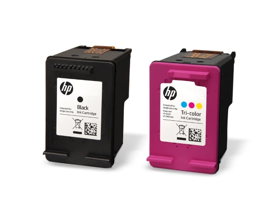 HP 63XL/63 High-Yield Black and Tri-Color Ink Cartridges 2-Pack