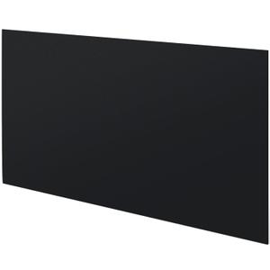 Threehoney HDPE Sheet 1/4" Thick 24 x 48 Inch, HDPE Plastic Sheet High Density Polyethylene Board Flexible Solid Plastic Block for DIY Projects Crafts Machining Home(Black)