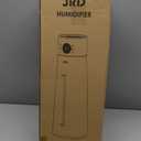 JRD 8L/ 2.1Gal Humidifier Large Room, Ultrasonic Cool Mist for Bedroom, Quiet Humidifier with Remote Control, 10 Mist Modes, 24H Timer, 40H Run, AI Mode, Night Light for Home Office Baby Pets-White