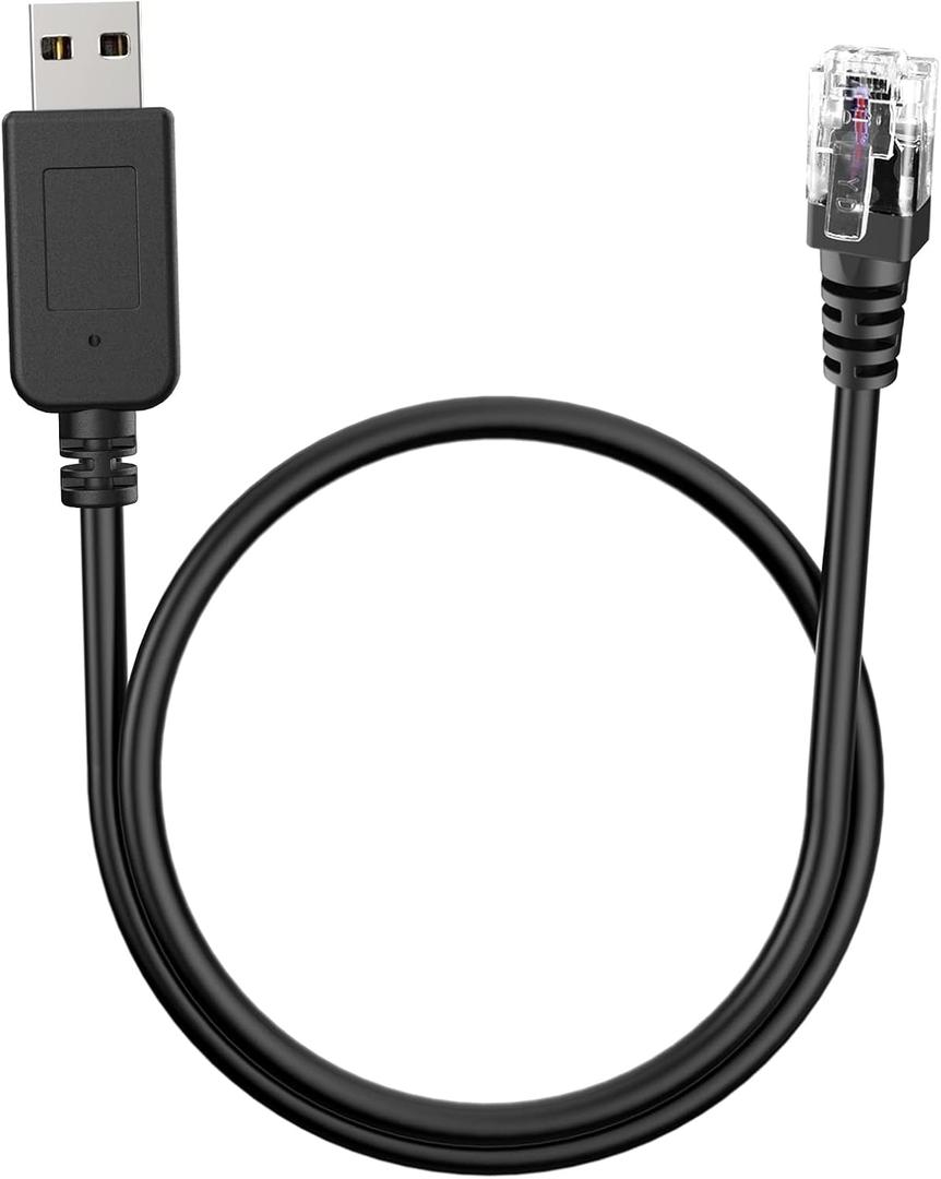 Radar Detector Cord, USB to RJ11 Plug Cable,for Escort Radenso XP Uniden Beltronics Cobr Whistler Radar Detector,Replacement Power Cable for Radar Detectors (RJ11-3.3ft)