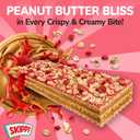 SKIPPY P.B. & Jelly Wafer Bars, Strawberry Jelly Flavor, Real Fruit & Oats, 6 Individually Wrapped Bars (7.8 oz)