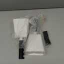 cyrico Cow Bell, 2 Pack Cheering Cowbells for Sporting Events, 10 Inch Large Cow Bells Noise Makers, Solid White Steel Hand Bell Chimes Alarm for Football Games, School, Percussion Musical Instruments