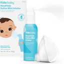 Frida Baby NoseFrida Saline Mist Nasal Inhaler, Decongestant Spray for Congestion & Allergy Relief for Babies + Kids, Nasal Saline Spray, Soothes Stuffy Nose & Sore Throat, Includes Mask