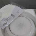 OYKYOHEI Semi Flush Mount Ceiling Light, Milk Glass Shade Modern Ceiling Light Fixture, Vintage Black Lighting for Hallway Bedroom Entryway Kitchen Porch