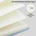 LBWCER Journal for Women,Cheerleader Gift,Notebooks for Work,200 Pages, A5 Hardcover Leather Journals for Writing,School,Travel,Business,Work,Home (CHEER Sky blue)