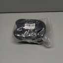 2 x AIKATE Men's Tactical Belt, Heavy Duty 1.5' Nylon Battle Belt with Quick Release Aluminium Buckle, Black, S-XL (Black, XL)