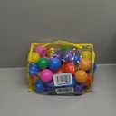 Ball Pit Balls Phthalate Free BPA Free Crush Proof Plastic - 7 Bright Colors in Reusable Play Toys for Kids with Storage Bag