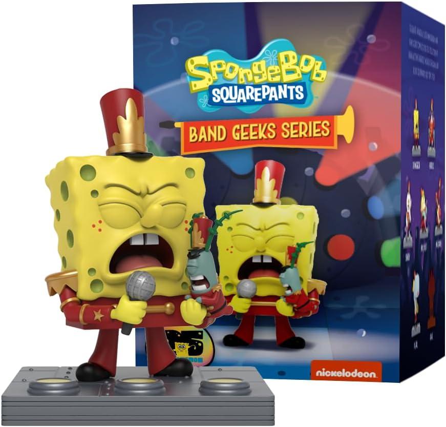 SpongeBob SquarePants Band Geek Series | Blind Box Collectible Figurines | One Pack - Contains One Random Figure