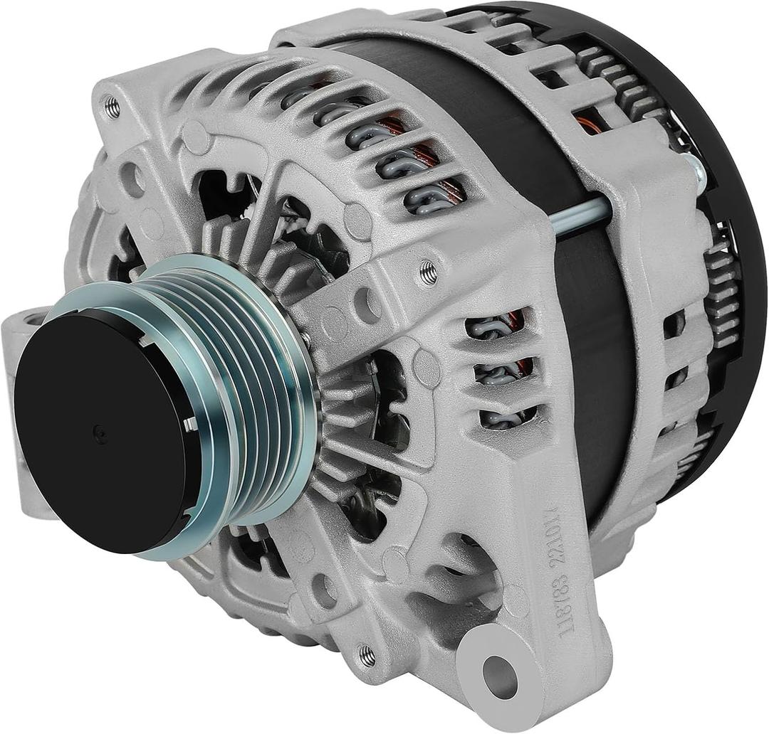 SCITOO Alternator Fits for Chevrolet for Traverse 09-17 & for GMC for Acadia 07-16 & for Buick for Enclave 08-17 & for Saturn for Outlook, V6 3.6L- 12V 170Amp CW SC6 Pulley, OE# 11252