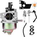 SOFO 212cc Carburetor Kit for Predator 4000 3000 3050 3200 4375 Watts Generator for Honda GX120 GX160 GX200 Generac 196cc 208cc 212cc 224cc 7HP 6.5HP Engine with Fuel Filter & Spark Plug