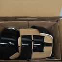 DOWAN 22 OZ Ceramic Soup Bowls & Cereal Bowls - 6" Classic Bowls Set of 4 for Soup, Cereal, Oatmeal, Fruit, Rice - Dishwasher & Microwave Safe (Black)