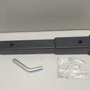 Taelakeni 4000lbs Trailer Hitch Extender Adapter 12 Inch Extension Length, Fits for 2 inch Receiver, with 5/8 inch Hitch Pin