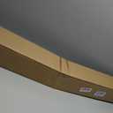 LazBlinds Cordless White 1" Room Darkening Vinyl Mini Blinds, 47" W X 48" H Horizontal Window Blinds for Home, Cordless Shades for Indoor Windows