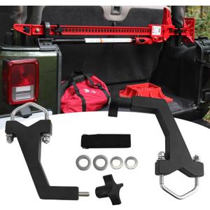 Roll Cage High Lift Jack Mount Brackets fit for 2007-2017 Jeep Wrangler JK