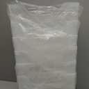 Qunclay 6 Plastic Freezer Organizer Bins with Wheel Set Clear Tall Narrow Kitchen Pantry Organizer Snack Storage Containers for Office Refrigerator(10 x 13.3 x 6.7inches)