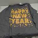Golden Confetti - New Year's Eve Happy New Year Long Sleeve T-Shirt, XL