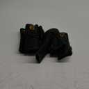 10pcs /Set Black Hybrid Iron Head Covers Protector with Large Gold No.
