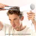 Mens Hair Texture Comb for Natural Volume & Clean Styling Wide Tooth Barber Comb for Thick & Curly Hair, Professional Grooming Tool for Fade, Parting & Daily Hair Control