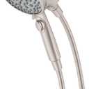 Pfister HydroFuse Handheld Shower Head, Hose Included, Magnetic Docking, 6-Function, 2.5 GPM, Spot Defense Brushed Nickel Finish, 016HFM01GS
