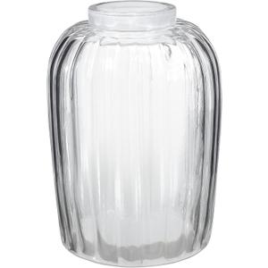 Aspen Creative 23523-60-1, Clear Glass Shade for Lighting Fixture, Pendant, Vanity, Wall Light, Size: 4-1/8" D x 5-7/8" H