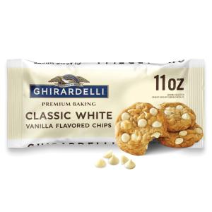 Classic White Vanilla Flavored Baking Chips 11 oz, 12  pack, BBD 12/31/2026
