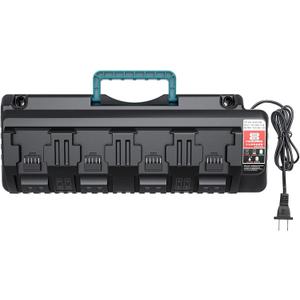 4 Ports Rapid Battery Charger Replacement for 18Volts Battery Charger 48-59-1804 14.4V-18V Lithium Battery 48-11-1850 48-11-1840 48-11-1815 48-11-1828